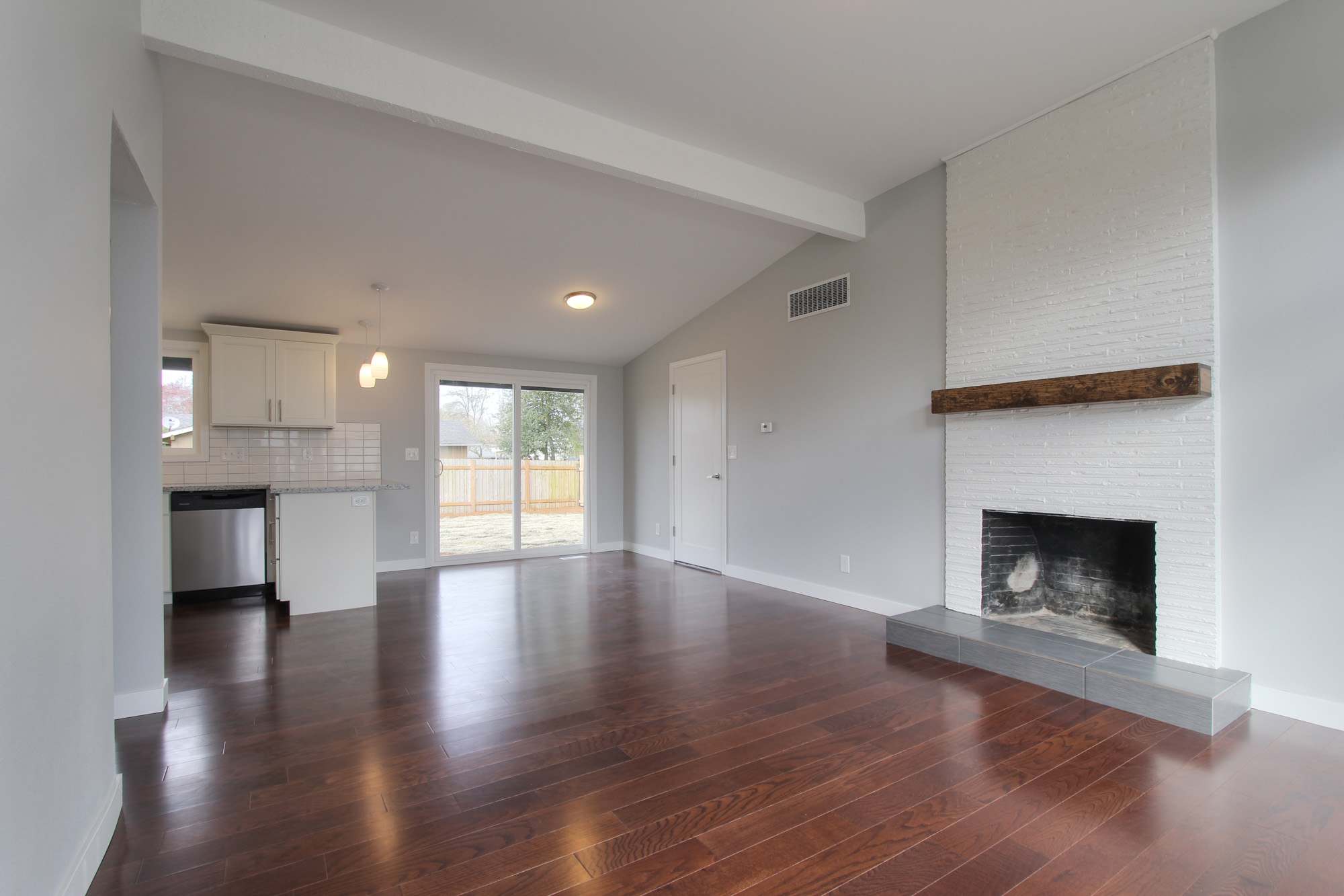 Mid-Mod Dream Fireplace